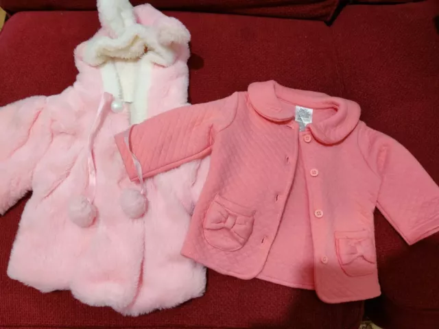 Enorme pacchetto di vestiti per bambina 0-6 mesi bambino successivo, George and Baby Gap.