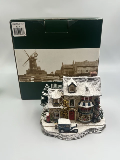 リリパットレーン　Winter At  Mot Hall, keswick Lilliput Lane,