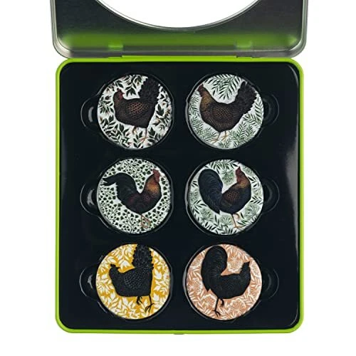 The Quilted Bear Pattern Weights - Multiple 6 x 40mm Catherine Rowe - Chickens
