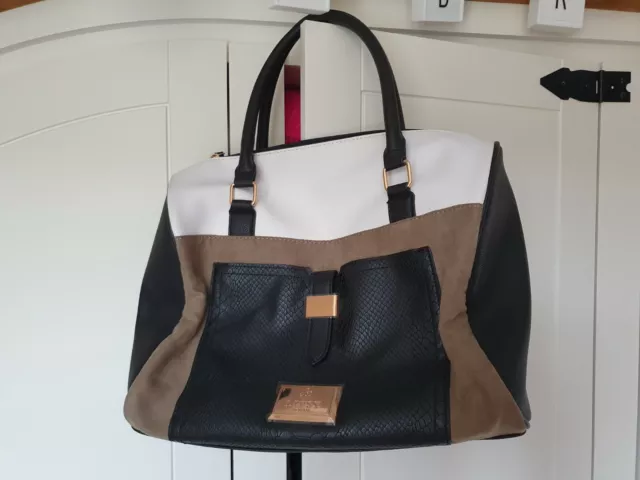 Lipsy metal online detail tote bag