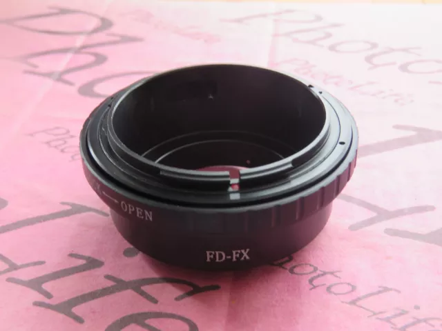 FD-FX Mount Adapter Ring for Canon FD Lens to Fujifilm X-T200 X-T4 X-S10 X-A7
