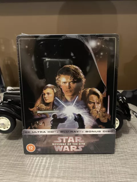 Star Wars Revenge Of The Sith Steelbook 4k Edition Zavvi Neuf Avec Vf