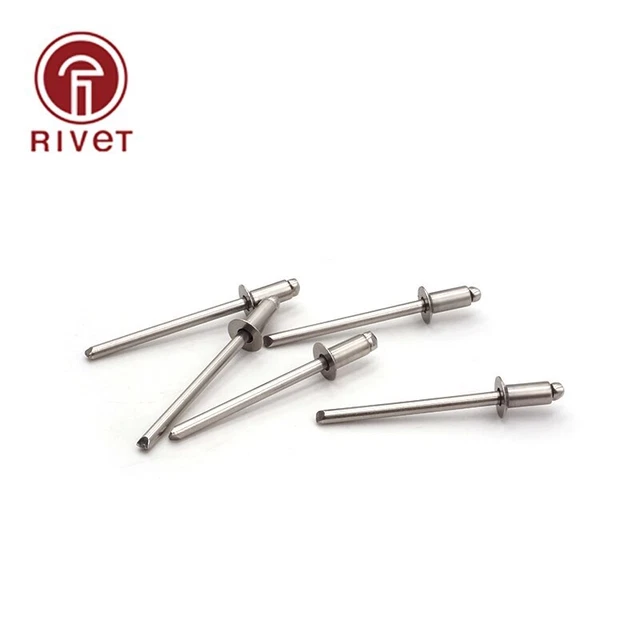 ISO 15984 M4.0 200PCS Blind Rivets Open End Countersunk Head Decorative