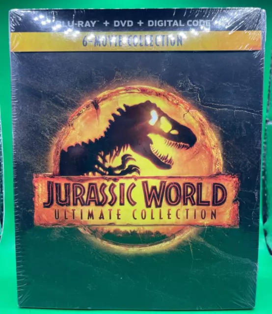 JURASSIC WORLD ULTIMATE Collection Blu-ray + DVD + Digital Box Set ...