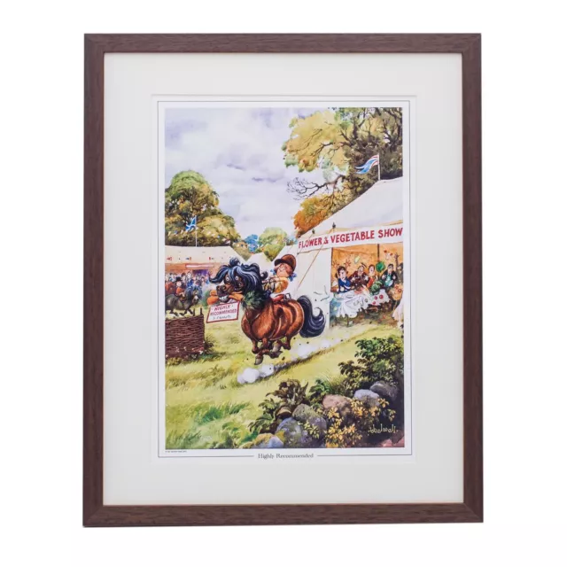 Thelwell Pony Print. Highly Recommended. Horse riding gift.