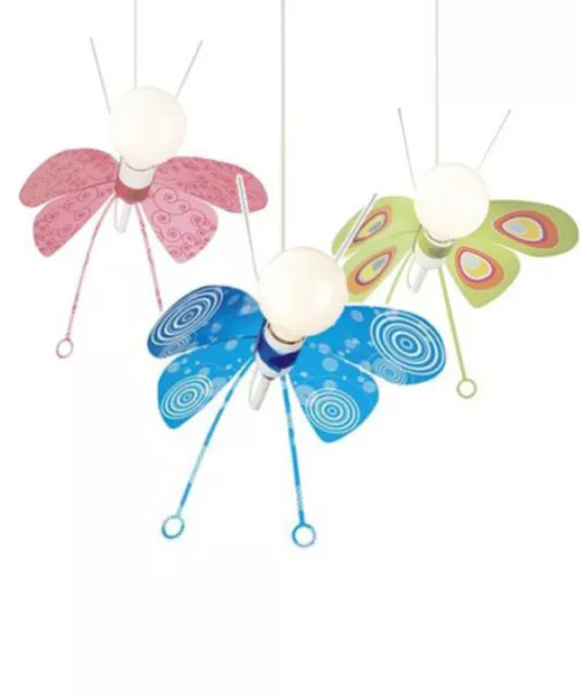 Cameretta Dei Bambini Luce a Sospensione Butterfly Lampada Camera Colorato