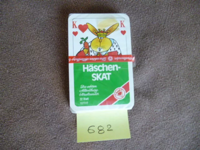 ♣️ Ancien jeu de cartes : HASCHEN SKAT