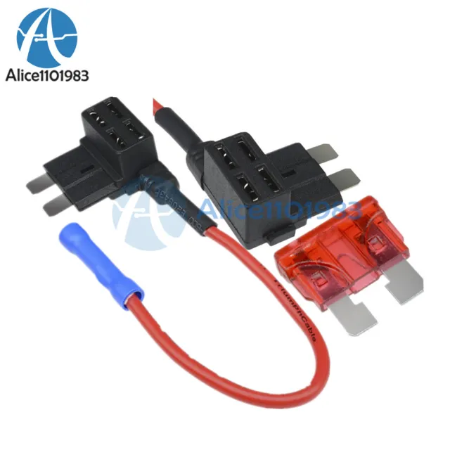 Adaptateur fusible de voiture 12 V Add-a-circuit TAP standard ATM APM support fusible lame automatique 2