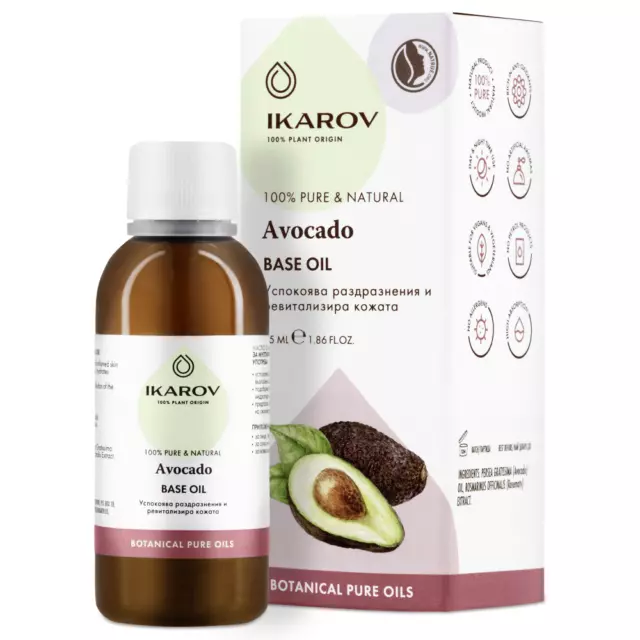 Ikarov Pure Avokado oil Essential oil 55 ml