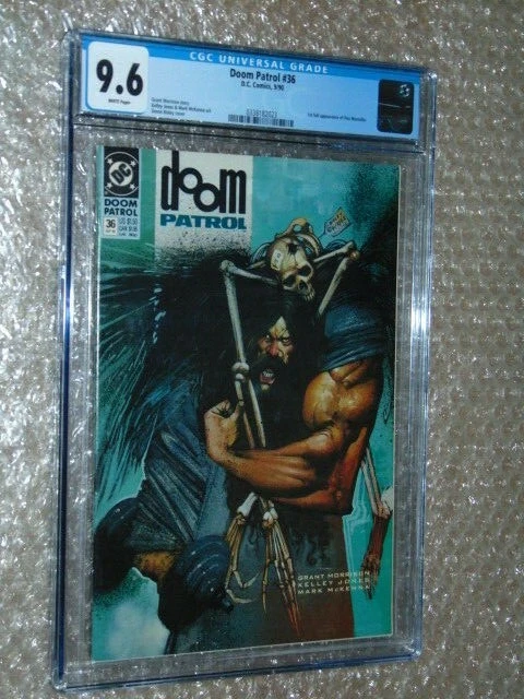 Doom Patrol #36. CGC Universal Grade 9.6. Morrison, Grant  Published by DC 1990