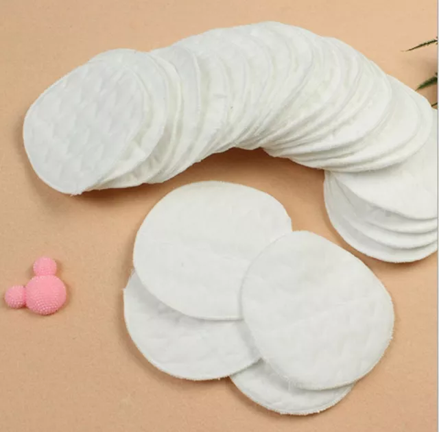 20x Bamboo Reusable Breast Pads.Nursing Waterproof Organic Plain Washable Pad LZ 2