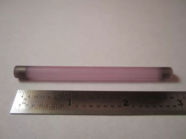 OPTICAL LASER ROD YAG YTTRIUM ALUMINUM GARNET OPTICS iv BIN#1