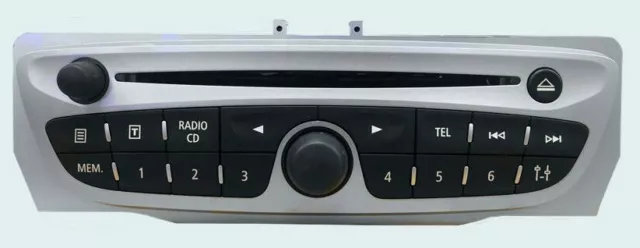 Renault Megane 3 CD player radio stereo Sat Nav Bluetooth USB AUX with Code