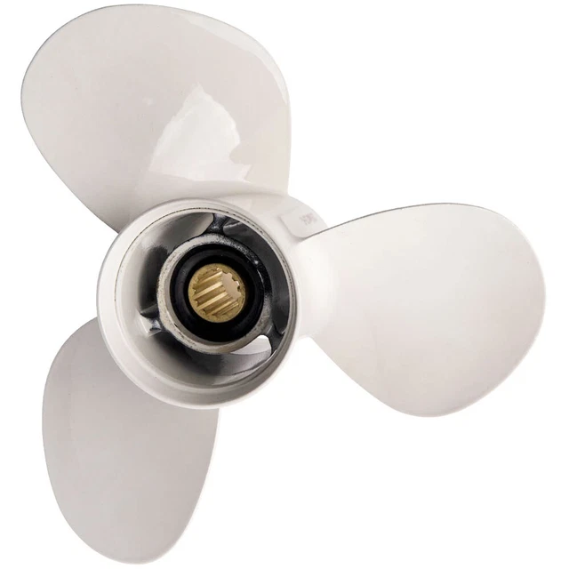 Aluminum Outboard Propeller 11-1/8X13 Pitch pour Yamaha 25-60HP 663-45945-02-EL