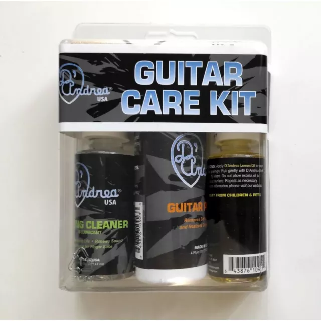 Kit de Cuidado para Guitarra D'Andrea USA