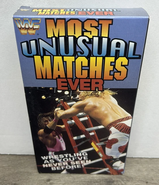 WWF MOST UNUSUAL Matches Ever VHS 1994 Vintage Wrestling Coliseum Video