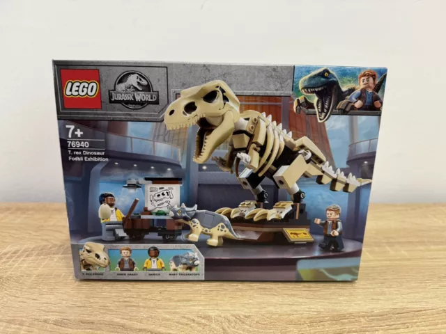 Lego Jurassic Parc 76940 T.rex Dinosaur Fossil Exhibition NEUF scellé