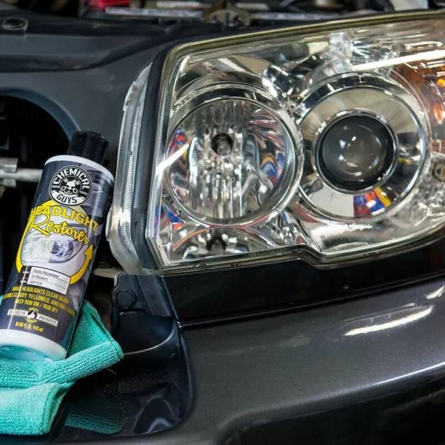 CHEMICAL GUYS HEADLIGHT RESTORER - HEADLIGHT RESTORATION COMPOUND AND  PROTECTANT