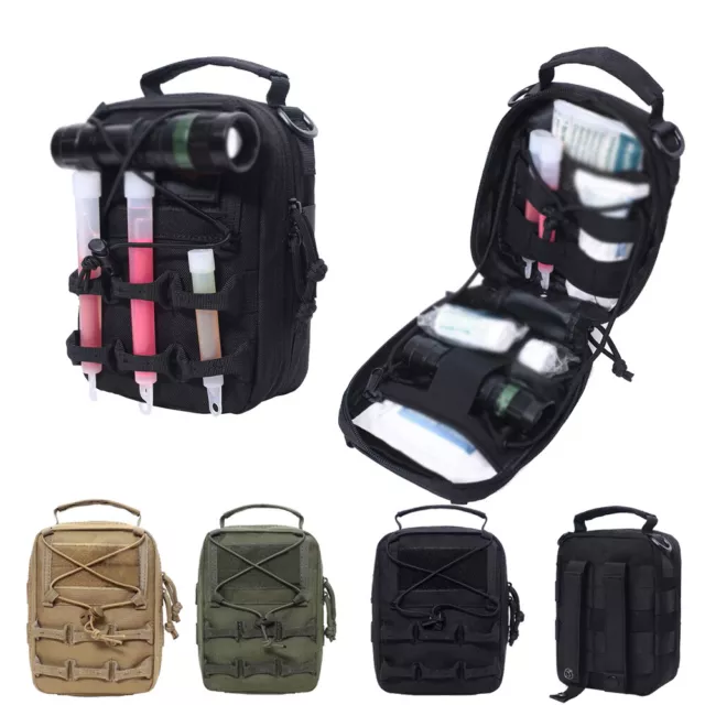 Chasse Survie Militaire EDC Bag Molle Trousse Premiers Soins Medical Waist Bag