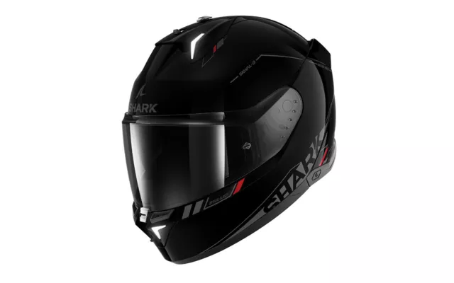 Moto Shark Skwal i3 Vide Sp Casque Intégral ( Noir/Anthracite/Rouge ) Gr : M(57)