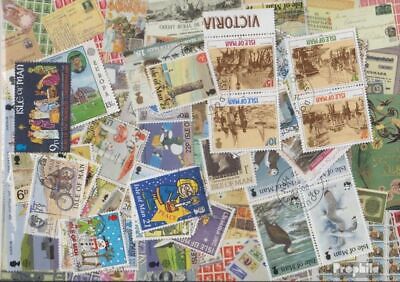 gb - Île de man Timbres 1.500 différents timbres