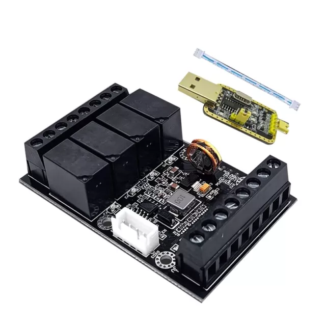 FX1N-10MR Industrielle -Steuerplatine + USB-TTL-Kabel -Modul Analoges5464
