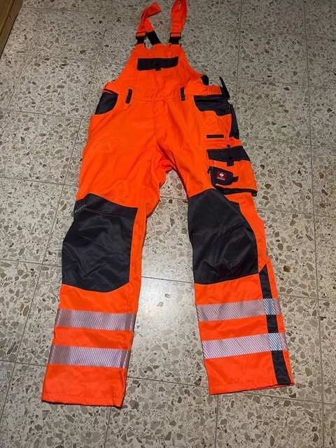 Engelbert Strauss e.s. motion Warnschutzhose Warnhose  Warn Latzhose Gr. 56 neu