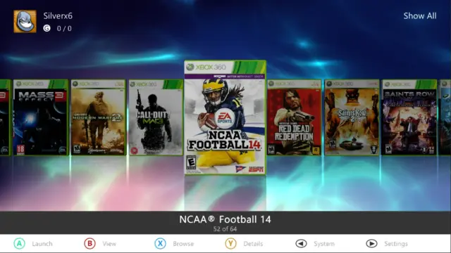 500GB SSD Xbox 360 Rgh/jtag Only College Football Revamped 20.1 Hard drive  Only