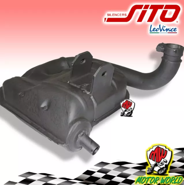 SITO PLUS MARMITTA RACING ESPANSIONE PIAGGIO VESPA PX 125-150 IDEALE PER 177cc