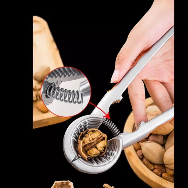 Nut Sheller Kitchen Plier Cracker Walnut Clamp Nutcracker Shell Almond Walnut