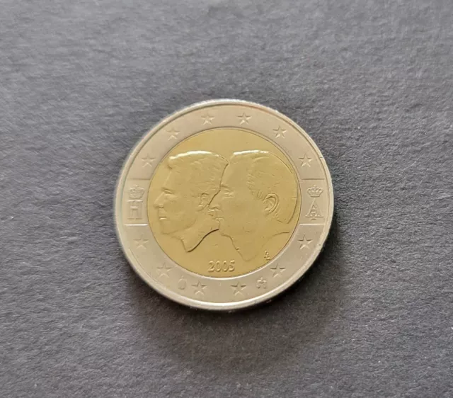 2 euros commémorative BELGIQUE 2005 - Union Economique Belgo-Luxembourgeoise