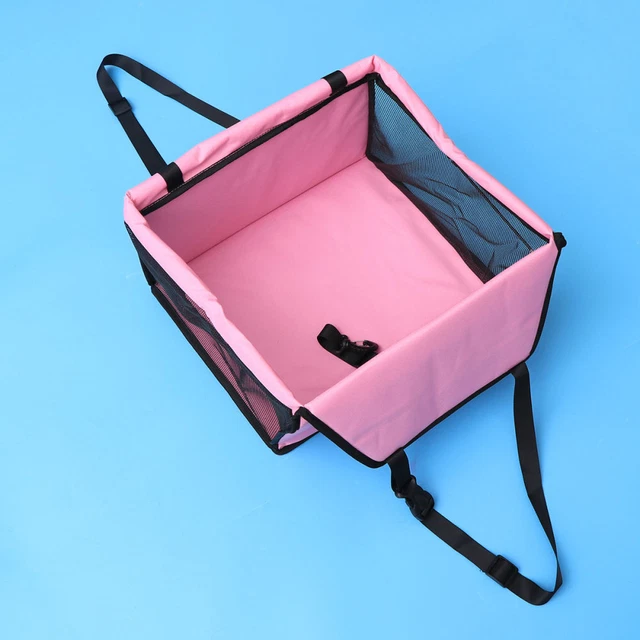 Asiento de seguridad para mascotas malla transpirable impermeable mascota gato perro asiento de seguridad para cachorro