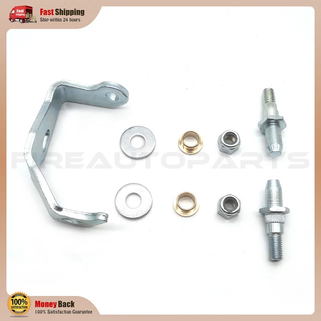 Door Hinge Pin & Bracket Kit Front Driver Side Lh For 1999-07 Chevy Gmc 38456