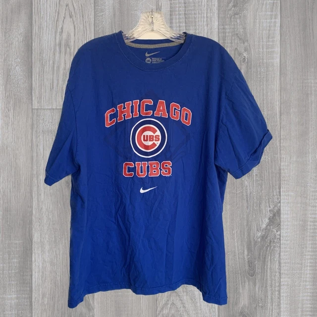 2011 Chicago Cubs MLB Baseball Nike Shirt 2XL FAST SHIPPING