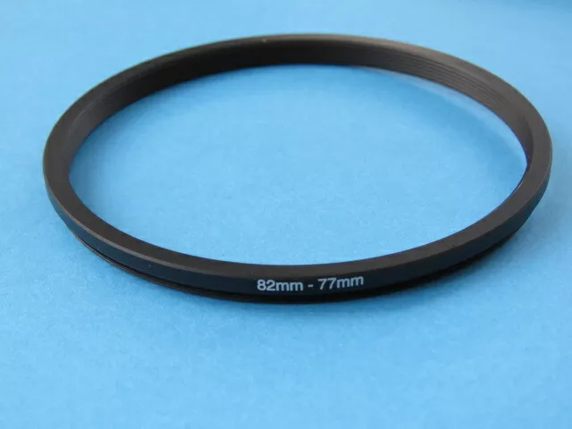 82mm to 77mm Stepping Step Down Ring Camera Lens Filter Adapter Ring 82-77mm