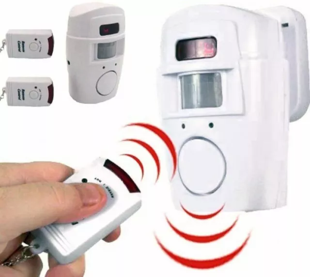 Allarme Sensore Di Movimento Wireless  Antifurto Adatto Per Casa ufficio garage