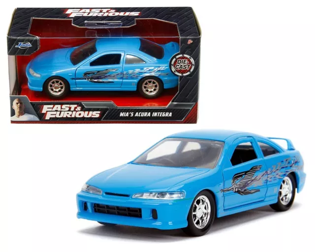Jada 1:32 Fast & Furious Movie Mia’s Acura Integra Type-R Diecast Model 31029