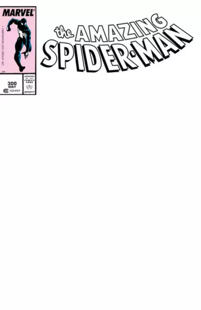 Amazing Spider-Man #300 Facsimile Edition Unknown Comics Exclusive Blank Var (08