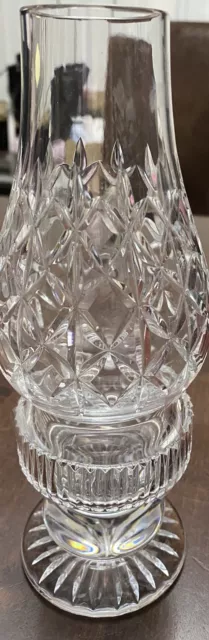 Candle Holder Cut Crystal Glass Royal Daulton 1970’S Stunning Piece