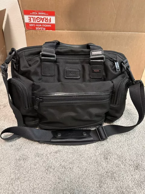 Tumi Alpha Bravo Brooks Shoulder Computer Bag