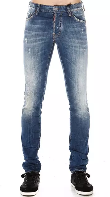 Dsquared2 Cool Guy Jeans BLUE  (ITALY SIZE: 52) MSRP: $525 NWT