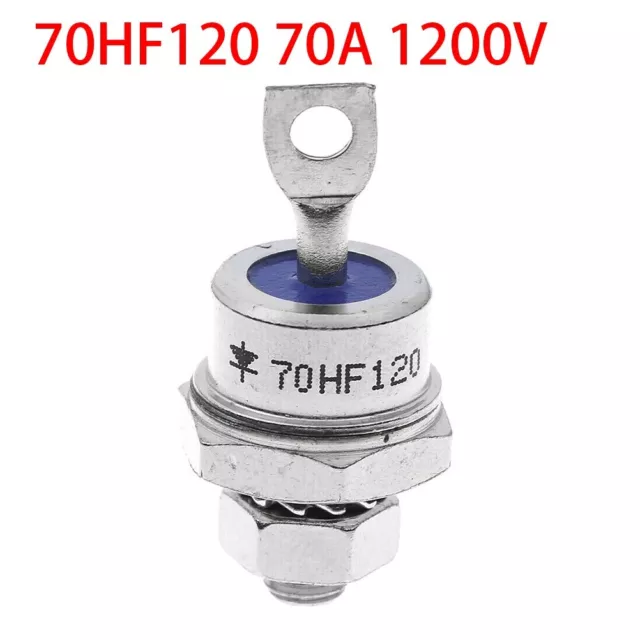 70A 1200V 70HF120 Negative Anode Stud Mount Diode Rectifier Metal Stud Type