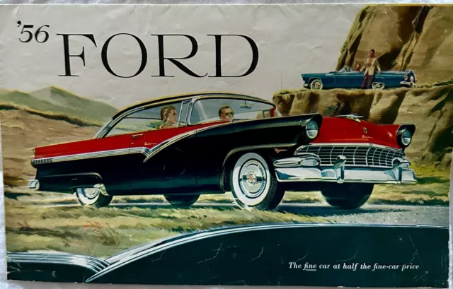 1956 Original Ford Sales Brochure