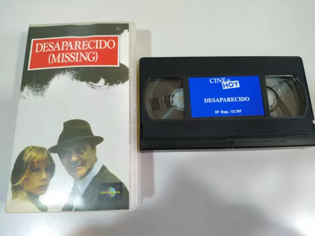 Allé Missing Jack Lemmon Sissy Spacek - VHS Film Espagnol