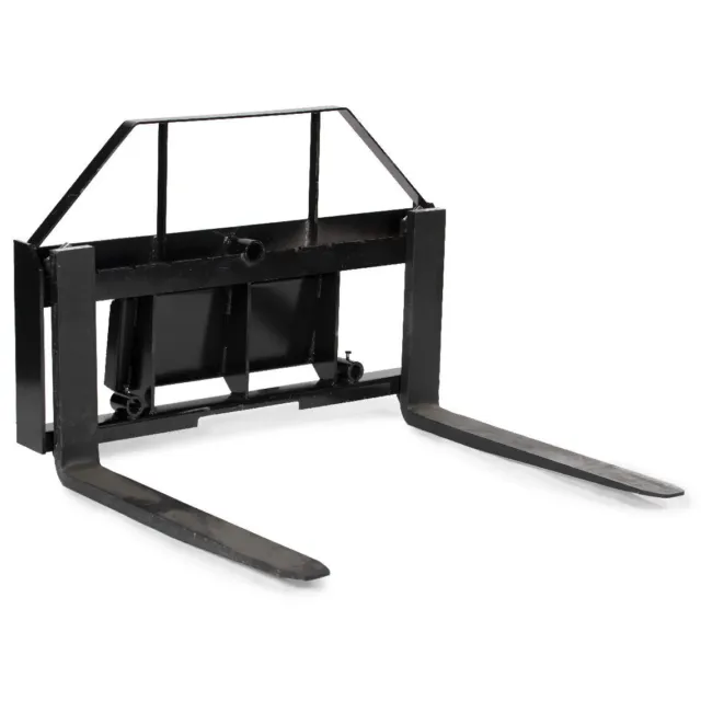 Titan Attachments Mini Skid Steer Pallet Fork Attachment, 42" Fork Blades