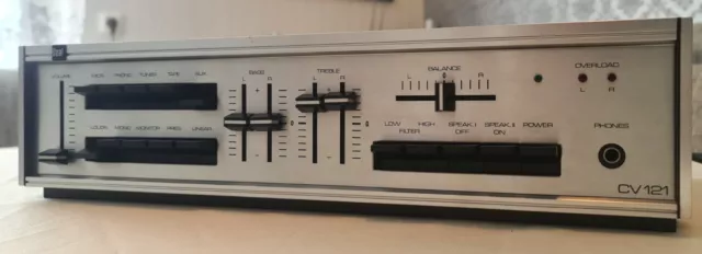 Dual CV 121  Vollverstärker Amplifier Vintage