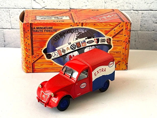 Lot De 4 Citroën 2CV Norev 1:64 – Multicolore, Boîte Carton, Neuf