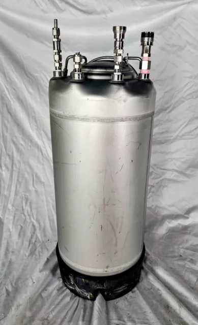 Alloy Products 9Liter Wide Mouth Opening St Steel Pressure Vessel 90-Day-Warrant