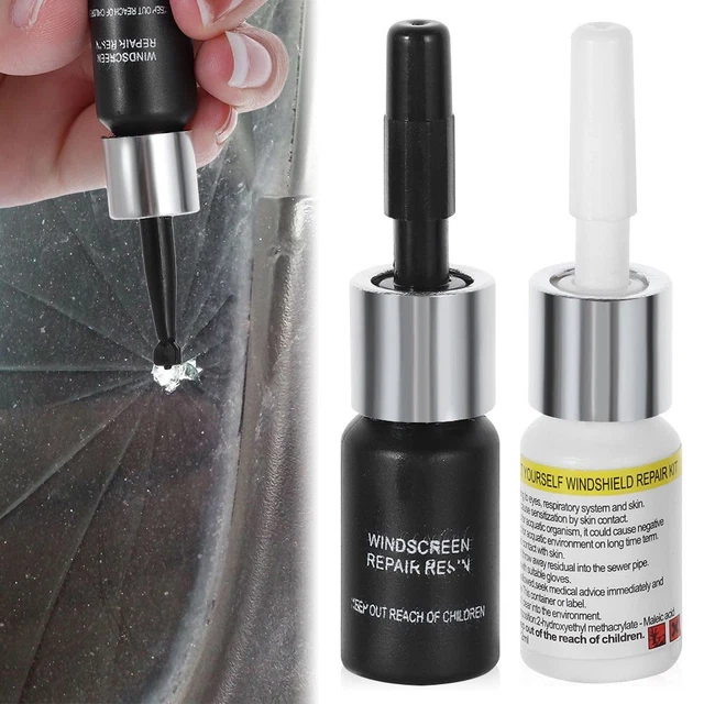 Gafas agrietadas Fix parabrisas rasguño vidrio automático pegamento coche reparación ventana