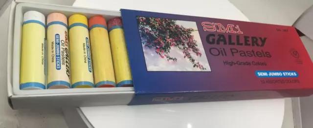 Mungyo Gallery Oil Pastels Cardboard Box Set Of 24 Standard